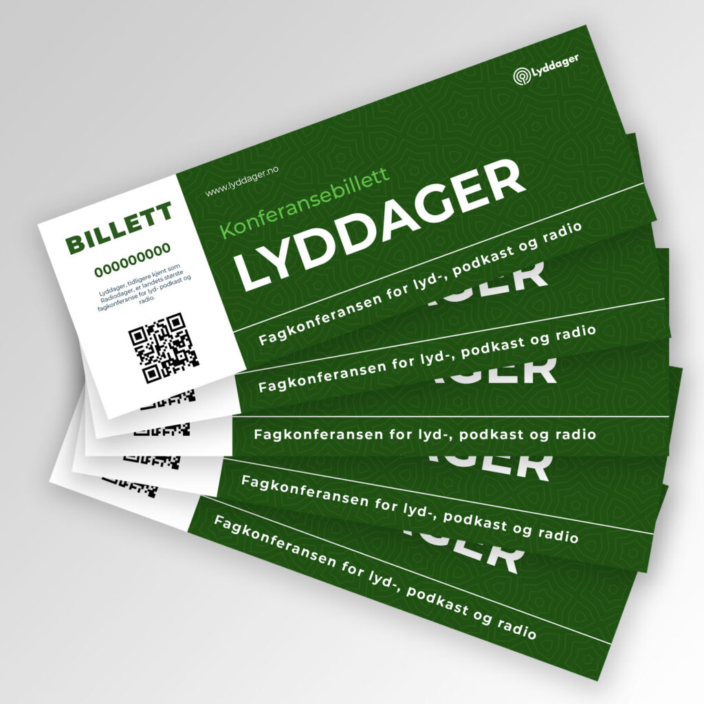 Billett til fagkonferanse torsdag og fredag (stud)