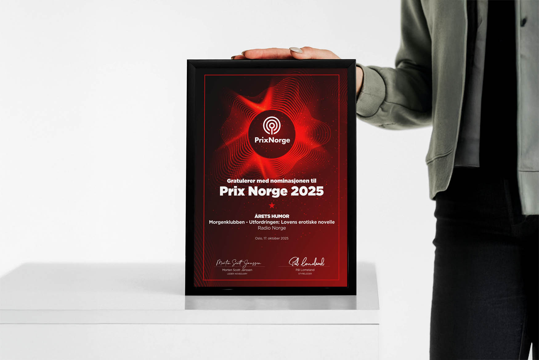 Nominert? Diplomene er klare