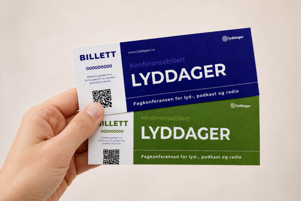 Billettsalget til årets Lyddager er åpnet