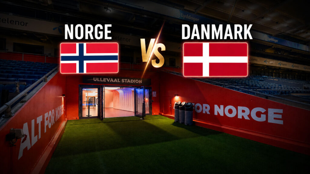 Konkurranse: Vinn billetter til Norge – Danmark