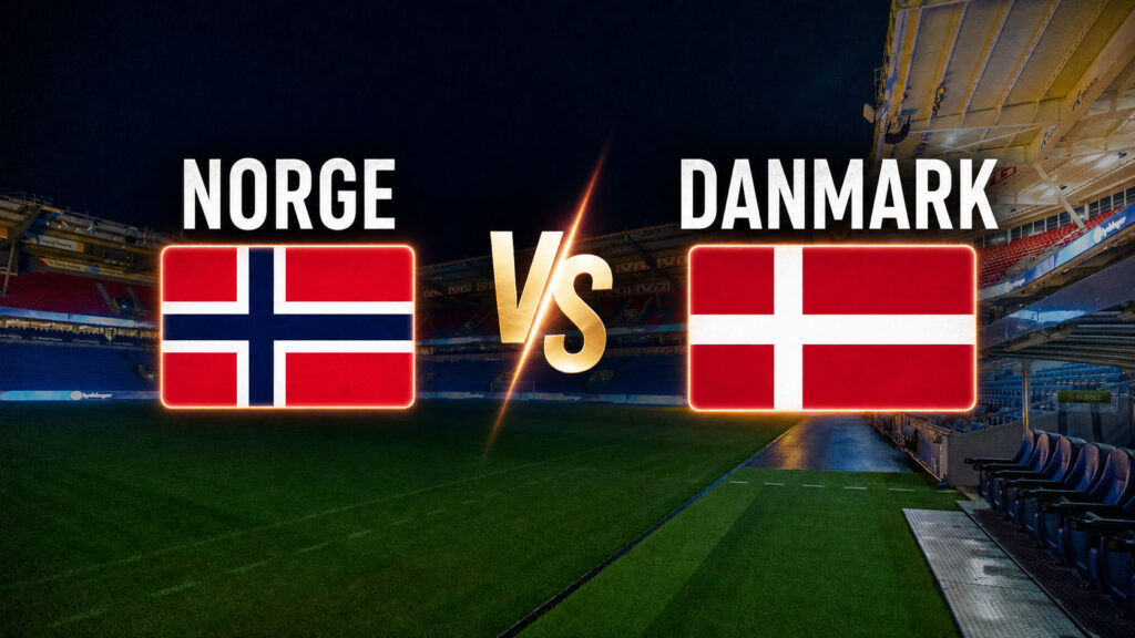 Her er vinnerne av billetter til Norge–Danmark